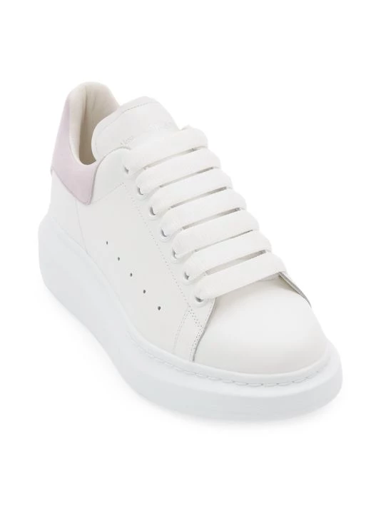 Alexander McQueen Women's Suede Oversized Sneakers Pastel 2 Alexander McQueen Women's Suede Oversized Sneakers Pastel - Image 2