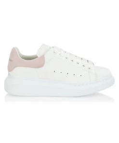 Alexander McQueen Women's Suede Oversized Sneakers Pastel 23 Alexander McQueen Women's Suede Oversized Sneakers Pastel -Alexander McQueen Elegant store unnamed file 10