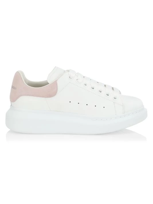 Alexander McQueen Women's Suede Oversized Sneakers Pastel 11 Alexander McQueen Women's Suede Oversized Sneakers Pastel - Image 11