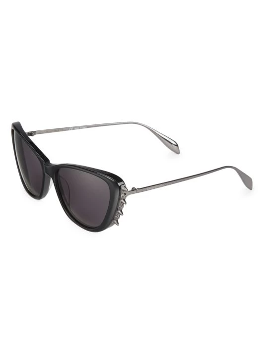 Alexander McQueen Studs 58MM Cat Eye Sunglasses 2 Alexander McQueen Studs 58MM Cat Eye Sunglasses - Image 2