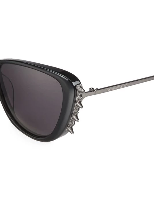 Alexander McQueen Studs 58MM Cat Eye Sunglasses 3 Alexander McQueen Studs 58MM Cat Eye Sunglasses - Image 3