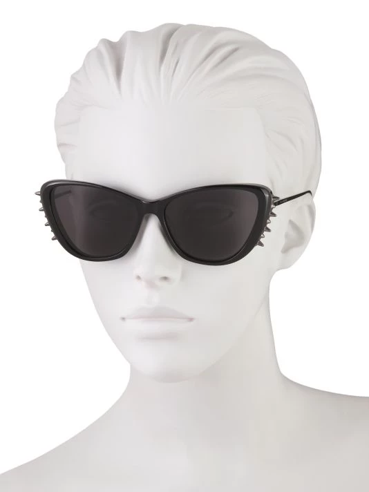 Alexander McQueen Studs 58MM Cat Eye Sunglasses 4 Alexander McQueen Studs 58MM Cat Eye Sunglasses - Image 4