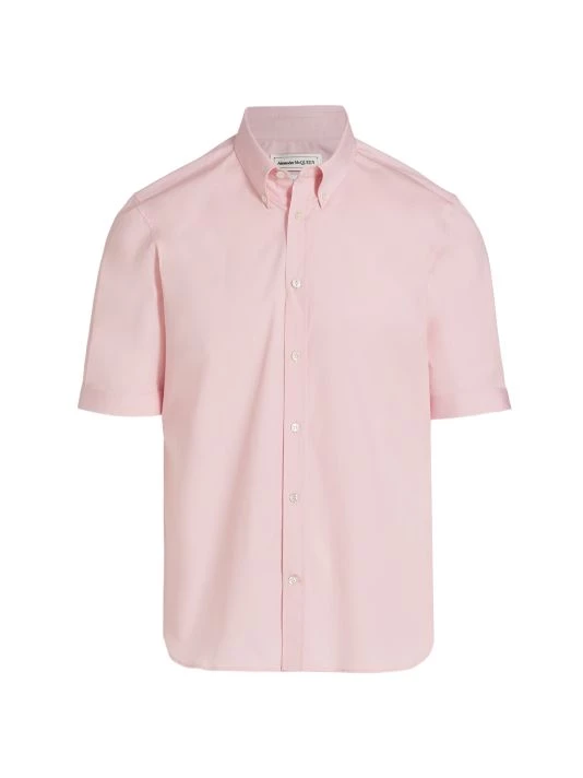 Alexander McQueen Short-Sleeve Shirt For Men 1 Alexander McQueen Short-Sleeve Shirt For Men
