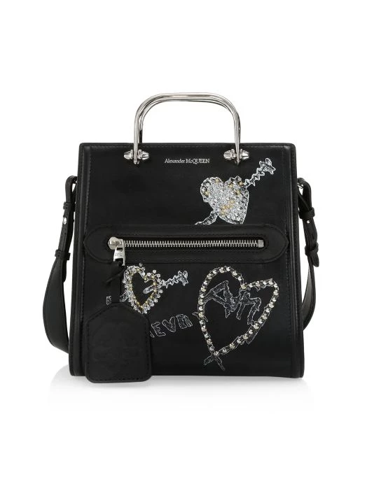 Alexander McQueen Short Story Leather Shoulder Bag 1 Alexander McQueen Short Story Leather Shoulder Bag