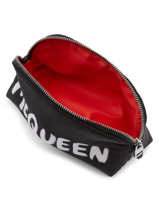 Alexander McQueen Medium Logo Zip Pouch 2 Alexander McQueen Medium Logo Zip Pouch - Image 2