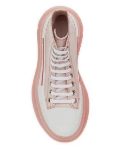 Alexander McQueen Tread Slick Leather Ankle Boots -Alexander McQueen Elegant store unnamed file 1044