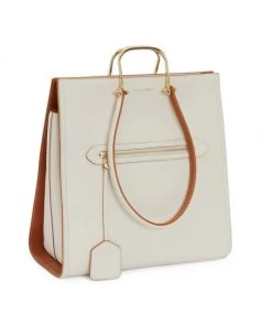 Alexander McQueen The Tall Story Leather Satchel -Alexander McQueen Elegant store unnamed file 1086