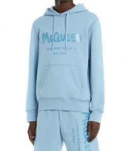 Alexander McQueen Graffiti Logo Hoodie Sweatshirt For Men 8 Alexander McQueen Graffiti Logo Hoodie Sweatshirt For Men -Alexander McQueen Elegant store unnamed file 1134