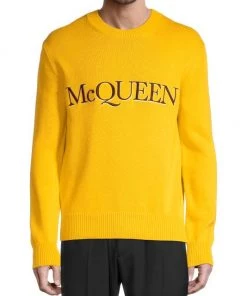 Alexander McQueen Logo Crewneck Sweater For Men -Alexander McQueen Elegant store unnamed file 1177
