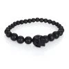 Alexander McQueen Skull Bead Bracelet For Men