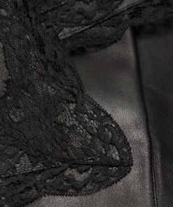 Alexander McQueen Leather Asymmetric Skirt -Alexander McQueen Elegant store unnamed file 1220