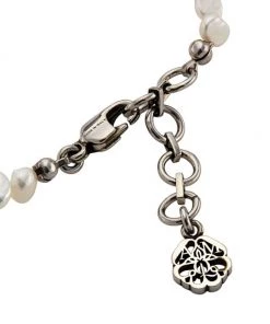 Alexander McQueen Crystal & Faux Pearl Charm Bracelet 6 Alexander McQueen Crystal & Faux Pearl Charm Bracelet -Alexander McQueen Elegant store unnamed file 1223