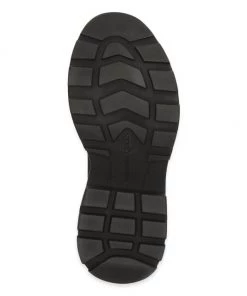 Alexander McQueen Graffiti Tread Slick Leather Boots For Men Black White -Alexander McQueen Elegant store unnamed file 1232