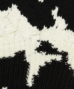 Alexander McQueen Graffiti Logo Wool Sweater -Alexander McQueen Elegant store unnamed file 1248