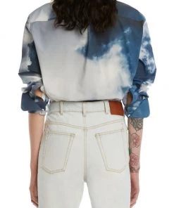 Alexander McQueen Oversized Sky Print Shirt -Alexander McQueen Elegant store unnamed file 1261