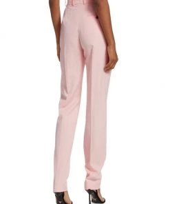 Alexander McQueen High-Waisted Wool Trousers -Alexander McQueen Elegant store unnamed file 1270