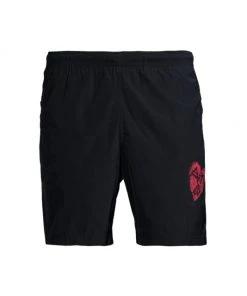 Alexander McQueen Graffiti Heart Logo Swim Shorts For Men