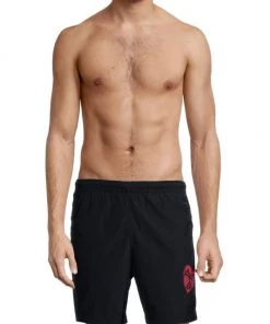 Alexander McQueen Graffiti Heart Logo Swim Shorts For Men -Alexander McQueen Elegant store unnamed file 1300