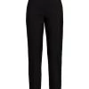 Alexander McQueen Lace-Trimmed Wool Trousers