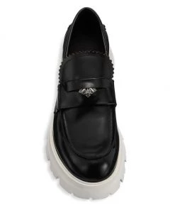 Alexander McQueen Leather Lug Sole Penny Loafers For Men -Alexander McQueen Elegant store unnamed file 1338