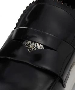 Alexander McQueen Leather Lug Sole Penny Loafers For Men -Alexander McQueen Elegant store unnamed file 1339