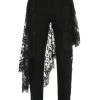 Alexander McQueen Lace Draped Pants For Men