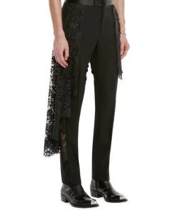 Alexander McQueen Lace Draped Pants For Men 8 Alexander McQueen Lace Draped Pants For Men -Alexander McQueen Elegant store unnamed file 1343