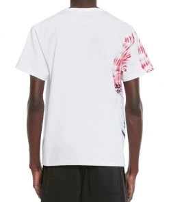 Alexander McQueen Painted Skull T-Shirt For Men -Alexander McQueen Elegant store unnamed file 1354