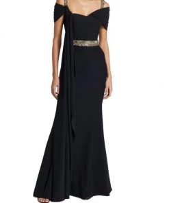Alexander McQueen Draped Crystal-Embellished Gown 9 Alexander McQueen Draped Crystal-Embellished Gown -Alexander McQueen Elegant store unnamed file 1363