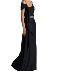 Alexander McQueen Draped Crystal-Embellished Gown 10 Alexander McQueen Draped Crystal-Embellished Gown -Alexander McQueen Elegant store unnamed file 1364