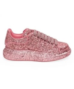 Alexander McQueen Oversized Glitter Sneakers