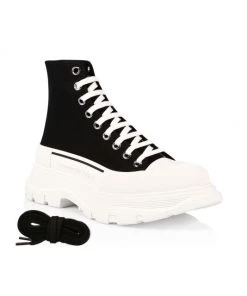 Alexander McQueen Tread Slick Boots For Men Black -Alexander McQueen Elegant store unnamed file 139