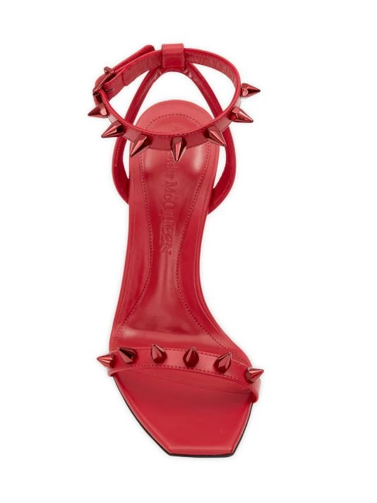 Alexander McQueen Punk Stud Leather Ankle-Strap Sandals 5 Alexander McQueen Punk Stud Leather Ankle-Strap Sandals - Image 5