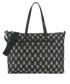 Alexander McQueen Skull Zipped Shopper Tote Bag For Men