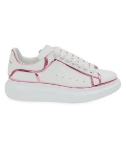 Alexander McQueen Oversized Chrome Outline Sneakers