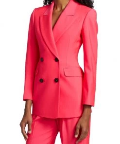 Alexander McQueen Double-Breasted Wool Jacket -Alexander McQueen Elegant store unnamed file 1424