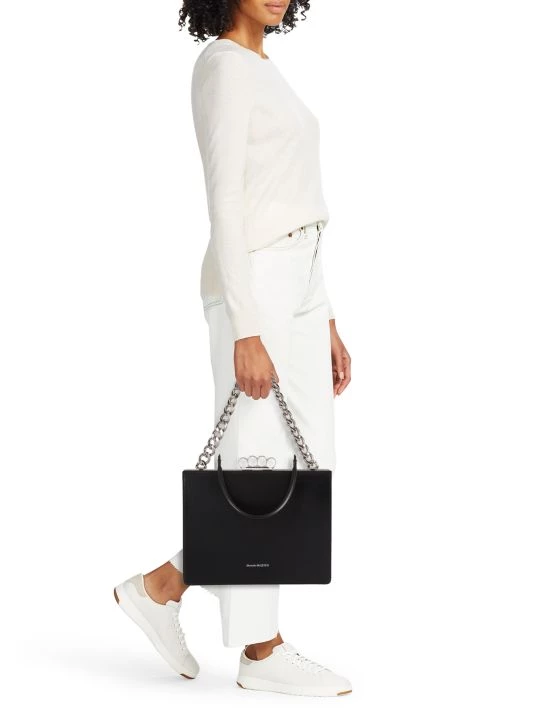 Alexander McQueen The Four Ring Frame Leather Bag 3 Alexander McQueen The Four Ring Frame Leather Bag - Image 3