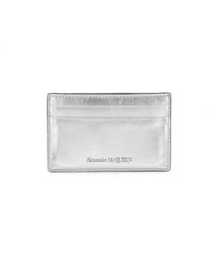 Alexander McQueen Leather Card Holder For Men