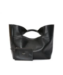 Alexander McQueen The Bow Leather Top Handle Bag -Alexander McQueen Elegant store unnamed file 1443
