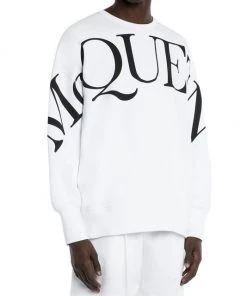 Alexander McQueen Graphic Logo Sweatshirt For Men -Alexander McQueen Elegant store unnamed file 1457