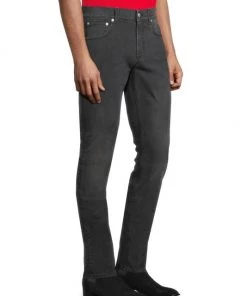 Alexander McQueen Embroidered Logo Skinny Jeans For Men -Alexander McQueen Elegant store unnamed file 1491