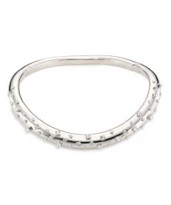 Alexander McQueen Tubular Swarovski Crystal & Brass Choker