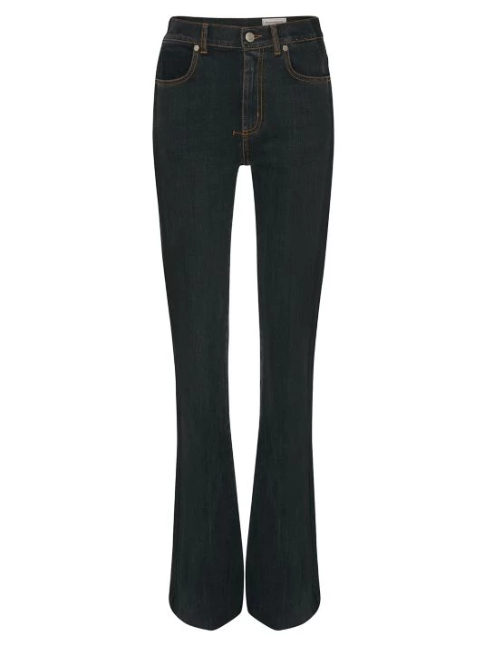 Alexander McQueen Denim Flare Pant 1 Alexander McQueen Denim Flare Pant