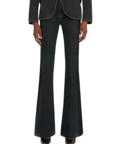 Alexander McQueen Denim Flare Pant 7 Alexander McQueen Denim Flare Pant -Alexander McQueen Elegant store unnamed file 1509