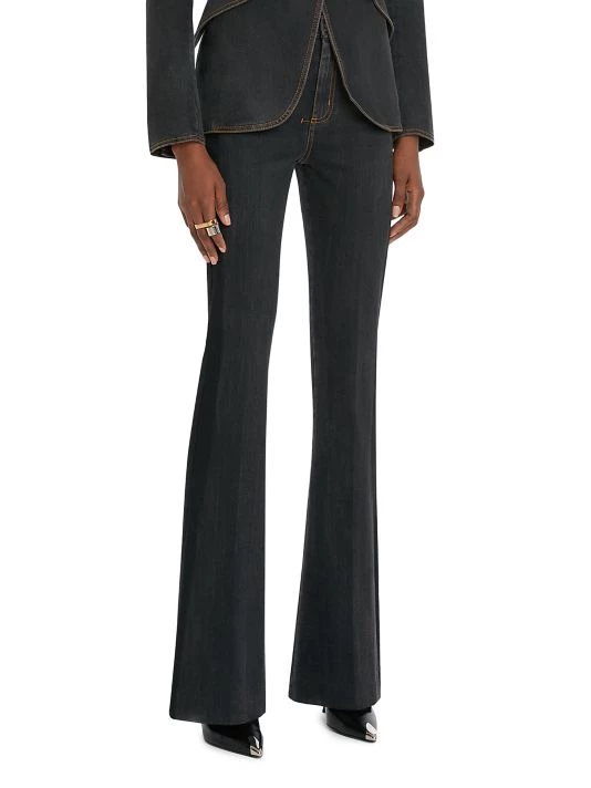 Alexander McQueen Denim Flare Pant 4 Alexander McQueen Denim Flare Pant - Image 4