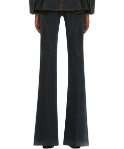 Alexander McQueen Denim Flare Pant 9 Alexander McQueen Denim Flare Pant -Alexander McQueen Elegant store unnamed file 1511