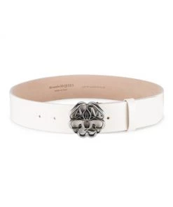 Alexander McQueen Seal Leather Belt