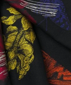 Alexander McQueen Botanical Reel Wool Blend Scarf -Alexander McQueen Elegant store unnamed file 1520