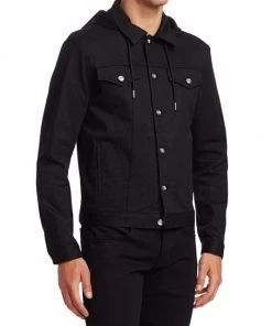 Alexander McQueen Scuba Hybrid Denim Jacket For Men -Alexander McQueen Elegant store unnamed file 1540