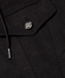 Alexander McQueen Scuba Hybrid Denim Jacket For Men -Alexander McQueen Elegant store unnamed file 1543